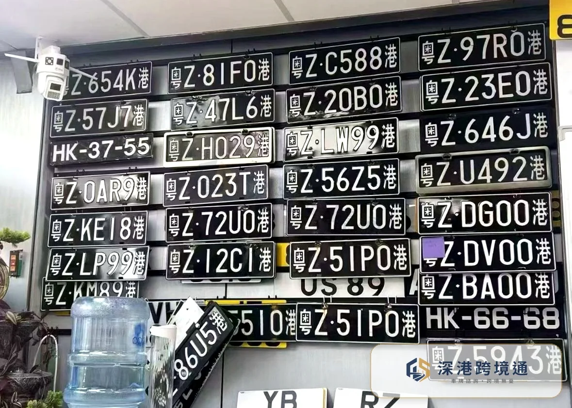 公司日常處理中港車牌個案的運作相片